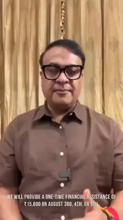 CM Himanta raises Assam flood relief to ₹25,000 per family