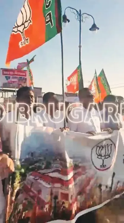 CM Himanta rallies Dibrugarh against fake voters, illegal immigration