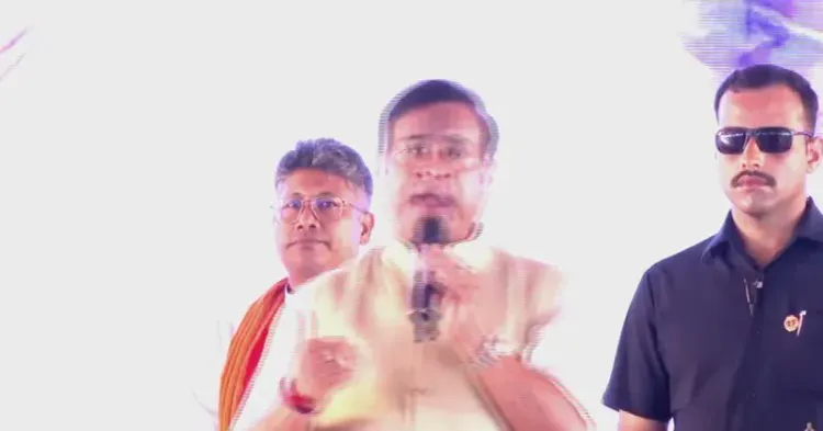 CM Himanta rallies Nagaon Lok Sabha voters for BJP alliance