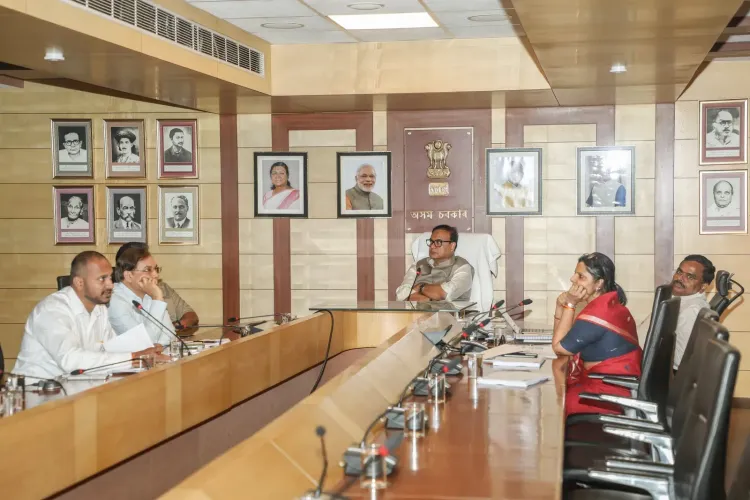 CM Himanta Reviews Assam's Ongoing Projects in New Delhi