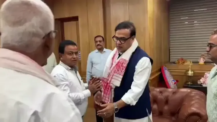 CM Himanta Seeks Public Pulse in Grassroots Outreach