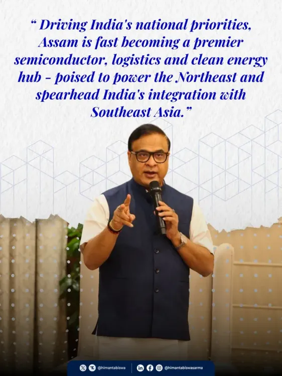 CM Himanta Sees Assam as India's Emerging Tech and Green Hub