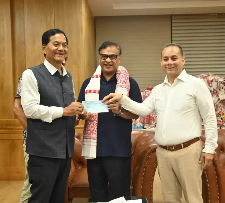 CM Himanta Thanks AGVB for ₹51.40 Lakh Relief Fund Boost