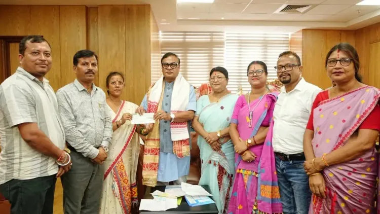 CM Himanta thanks contributors to Assam flood relief fund