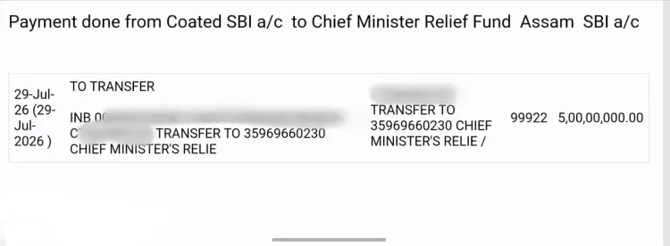 CM Himanta thanks Sajjan Jindal for silent ₹5 cr CMRF gift