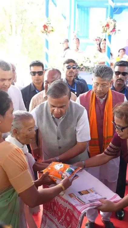CM Himanta to supply dal-sugar at minimum price to 70 lakh Assam families