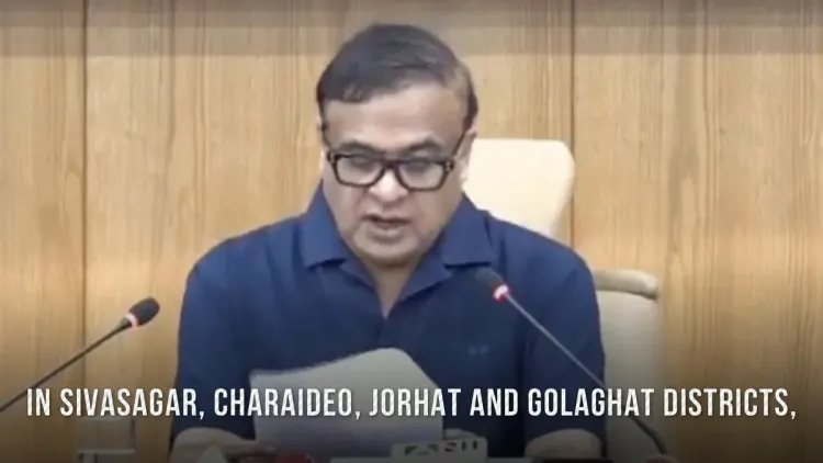 CM Himanta Urges Flood Victims to Claim Relief by Aug 30
