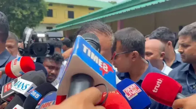 CM Himanta visits Numaligarh flood camp, cites Centre's support