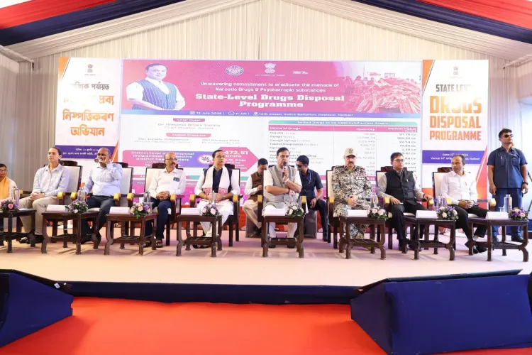 CM Himanta Vows Ruthless Centre-State Drug Crackdown in Assam