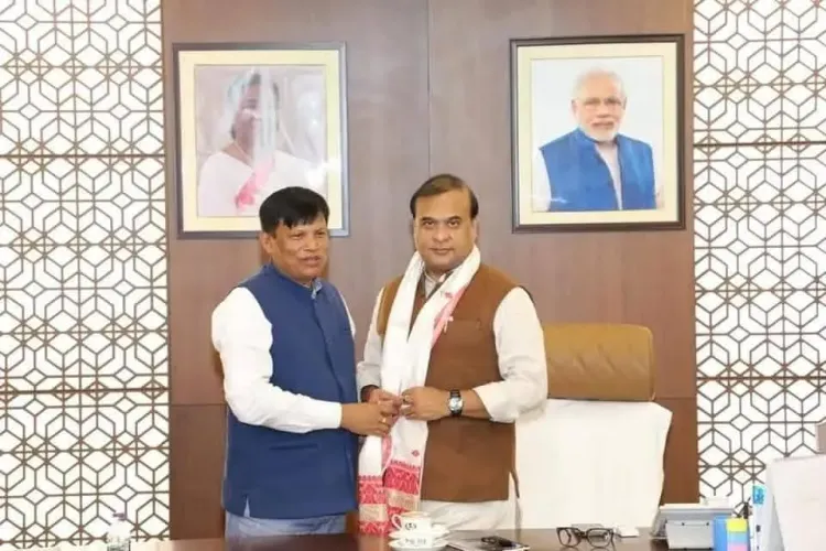 CM Himanta Wishes Cabinet Colleague Ashwini Ray Sarkar on Birthday