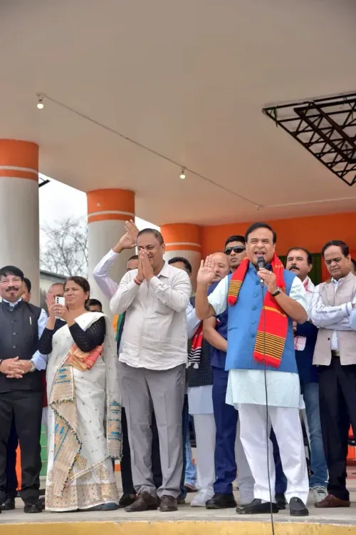 CM Himanta Wishes MP Kamakhya Prasad Tasa on Birthday