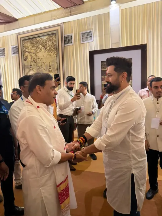 CM Himanta Wishes Union Minister Chirag Paswan on Birthday