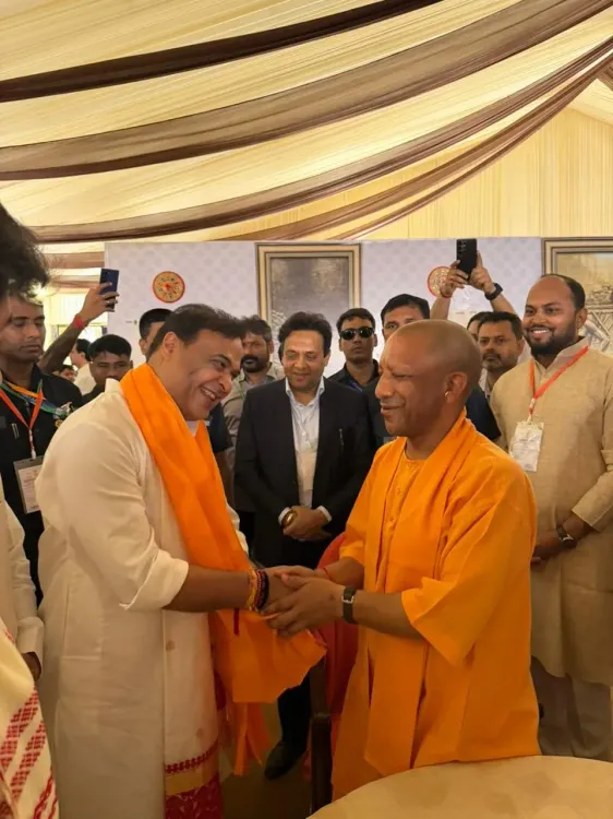 CM Himanta Wishes Yogi Adityanath on Birthday