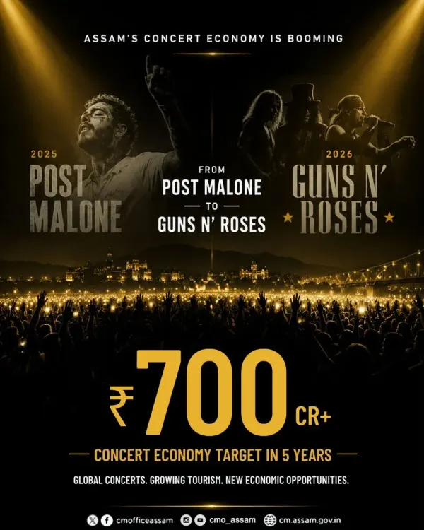CM Himanta's Concert Economy to boost Assam tourism