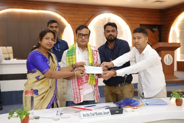 CM Himanta's Relief Fund Gets ₹6.35 Lakh from Assam Donors