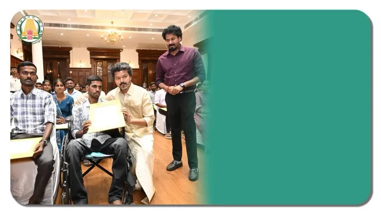 CM Joseph Vijay hands appointment orders to 69 agri officers
