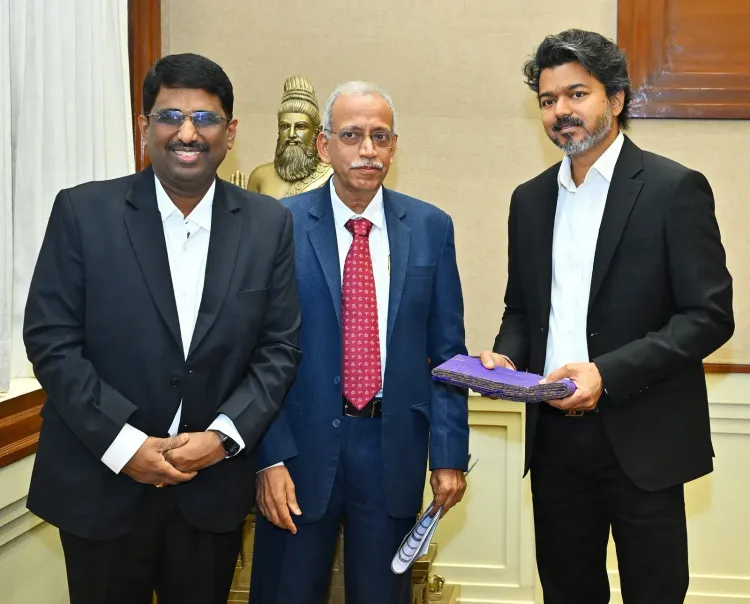 CM Joseph Vijay Meets City Union Bank Chiefs at Secretariat