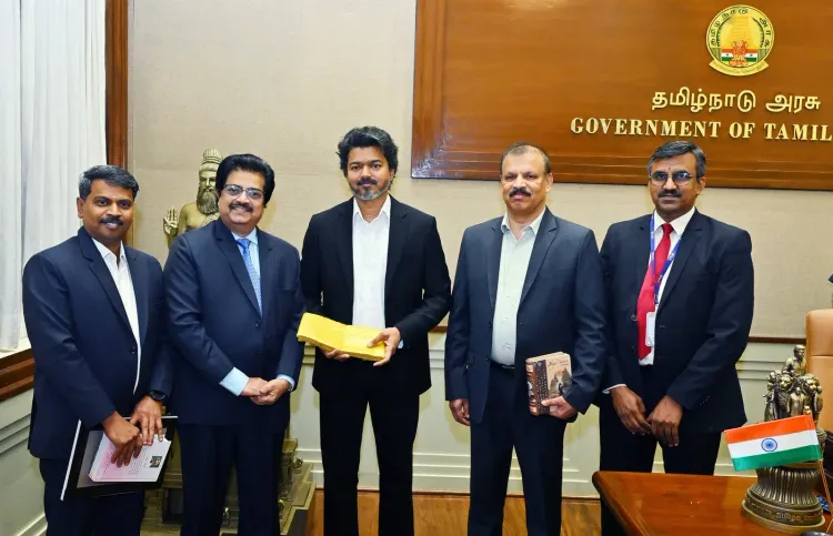 CM Joseph Vijay meets Tamil Nadu Mercantile Bank top brass