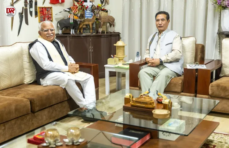CM Lal Duhoma Meets Union Minister Khattar on Mizoram Power, Urban Plans
