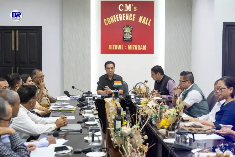 What arrangements are being made for PM Modi's visit to Mizoram?