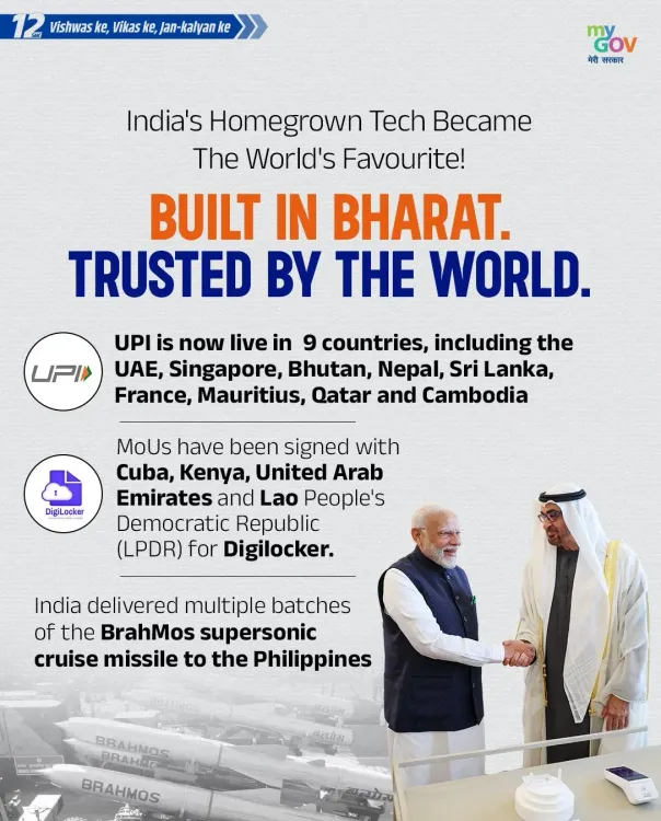 CM Madhya Pradesh Hails India's Global Tech and Governance Reach