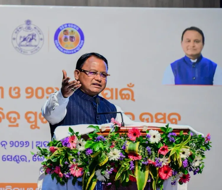 CM Majhi Announces New Film Policy for Odisha at State Awards
