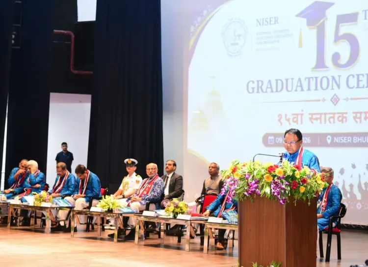 CM Majhi attends NISER's 15th Convocation in Bhubaneswar
