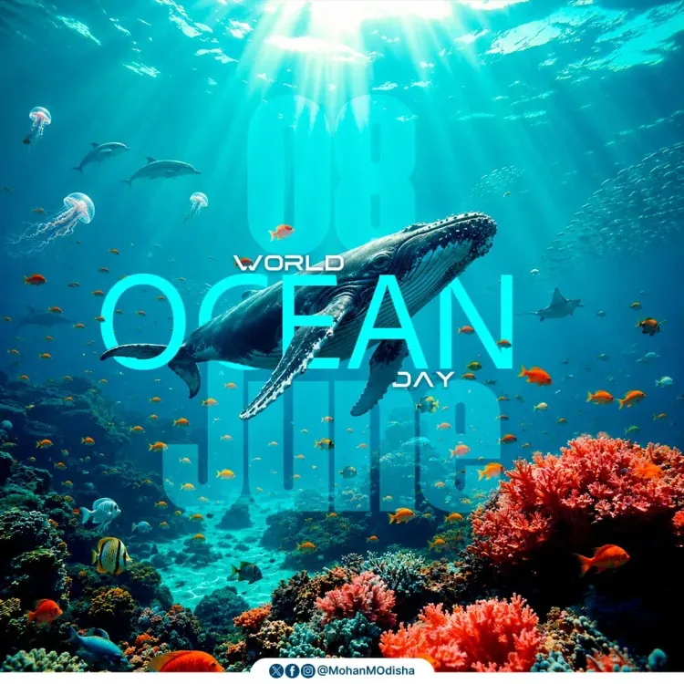 CM Majhi calls for ocean conservation on World Ocean Day