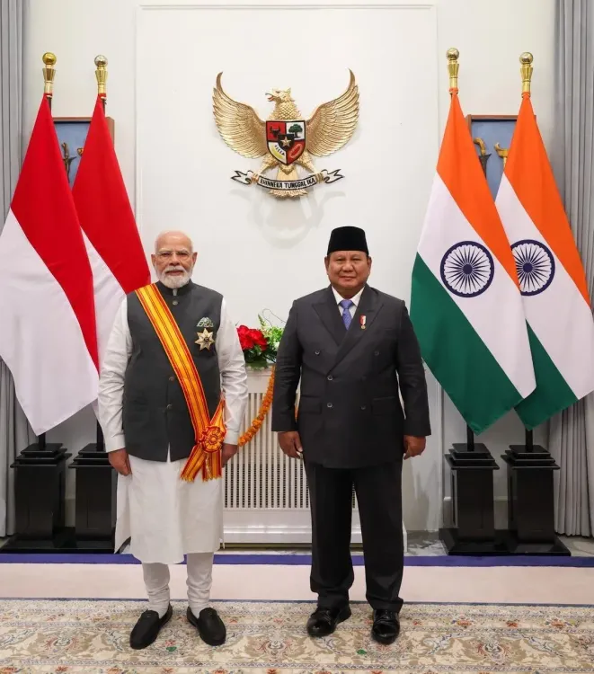 CM Majhi Congratulates PM Modi on Indonesia's Top Civilian Honour