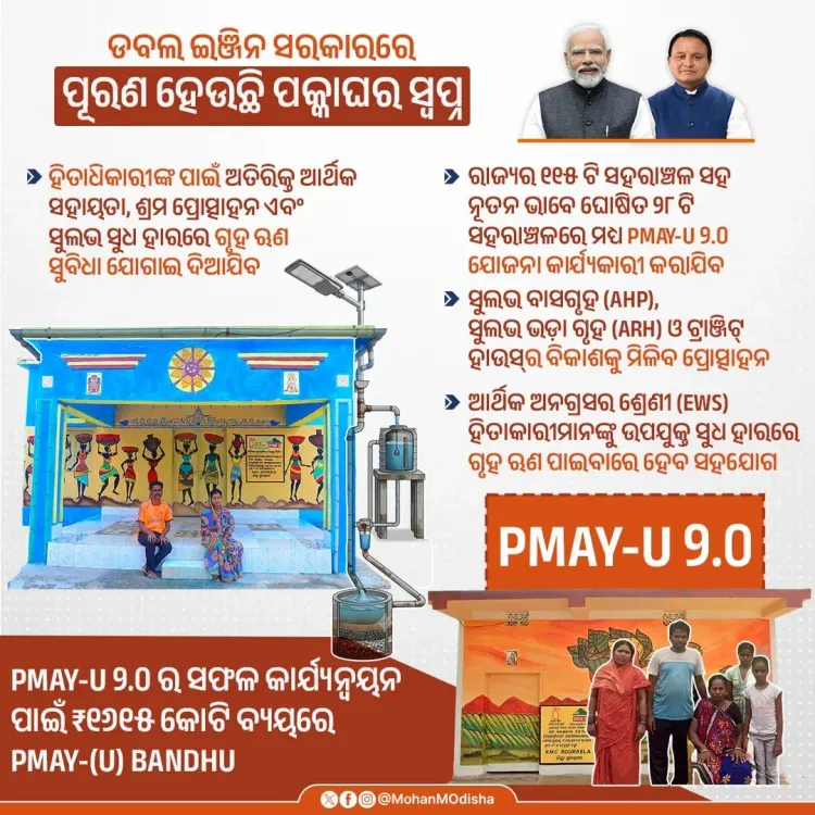 CM Majhi Expands PMAY-U 2.0 to 28 New Urban Areas in Odisha