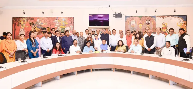 CM Majhi felicitated as Odisha enters NITI Aayog Top 5