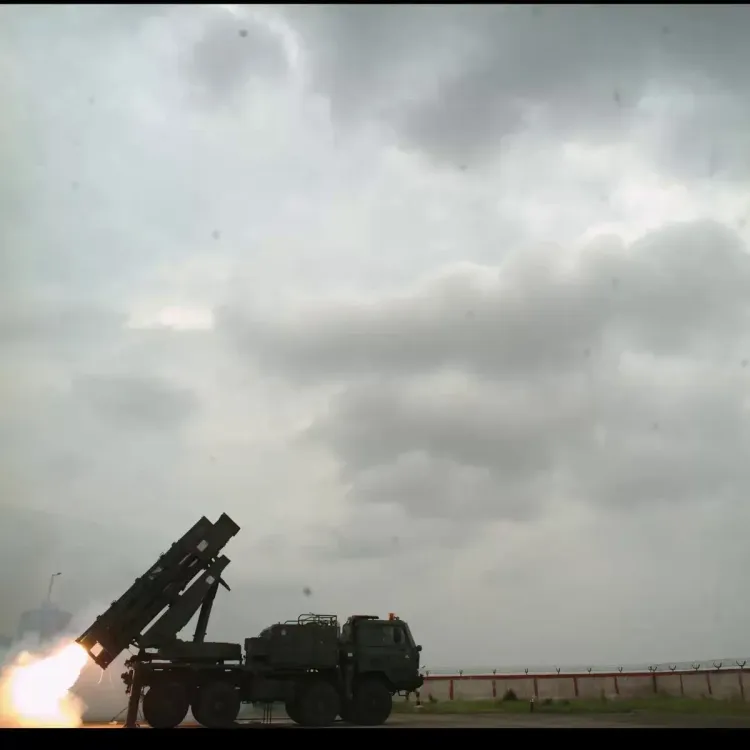 CM Majhi Hails DRDO's Pinaka LRGR Test at Chandipur