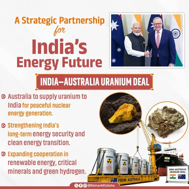 CM Majhi hails India-Australia nuclear energy deal