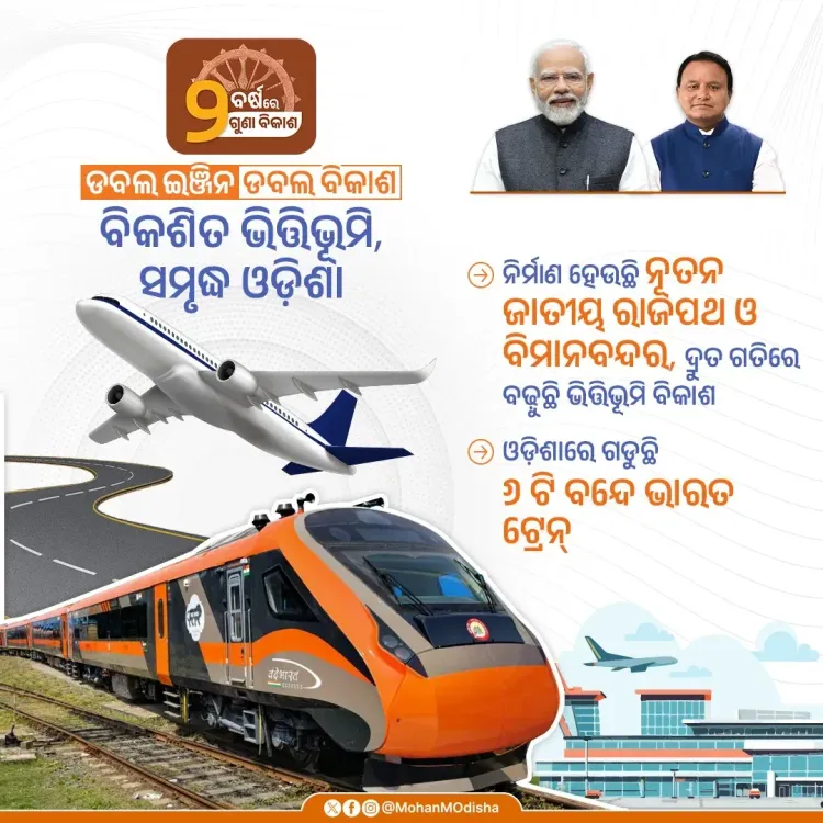 CM Majhi Hails Modi-Led Infra Push in Odisha