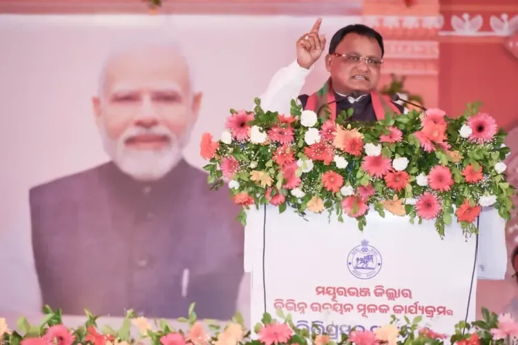 CM Majhi launches 39 projects worth Rs 430 cr in Mayurbhanj