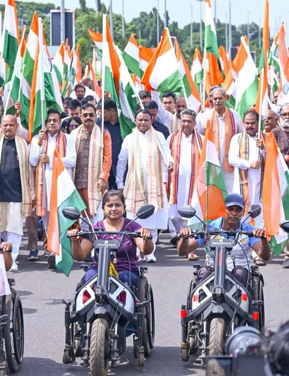 CM Majhi Launches Har Ghar Tiranga Drive in Odisha