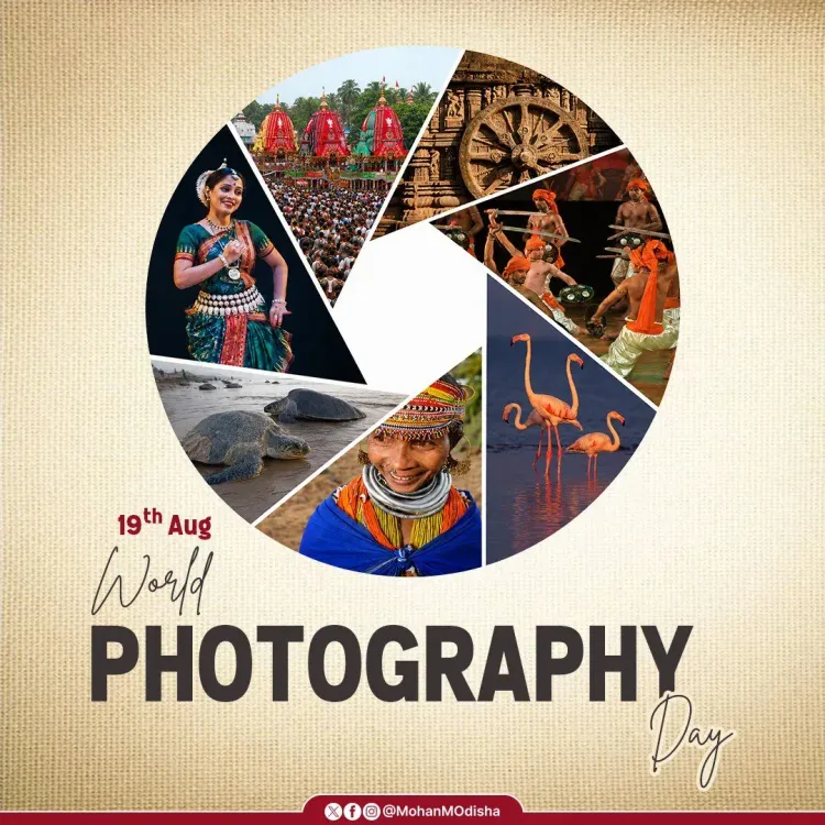 CM Majhi marks World Photography Day, salutes Odisha's visual storytellers
