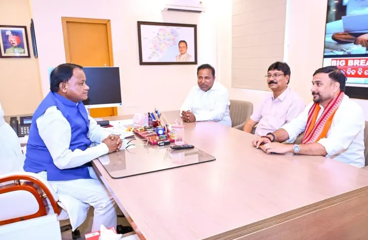 CM Majhi meets MLAs on constituency welfare schemes