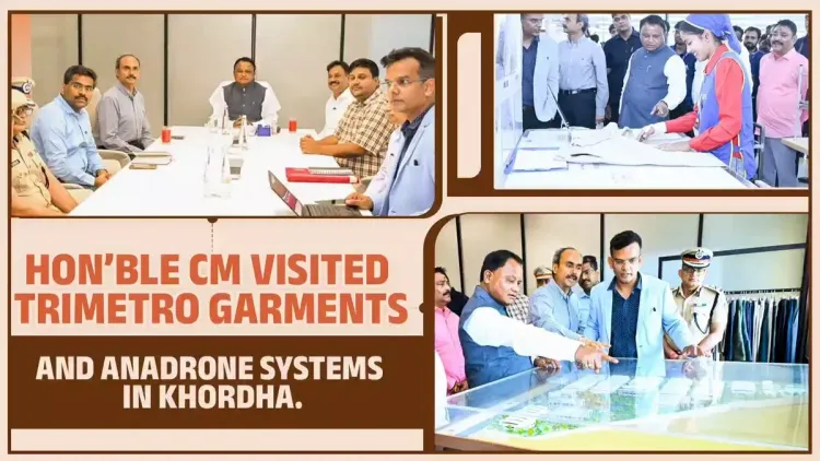CM Majhi Reviews Industrial Units in Khordha, Backs Anadrone Expansion