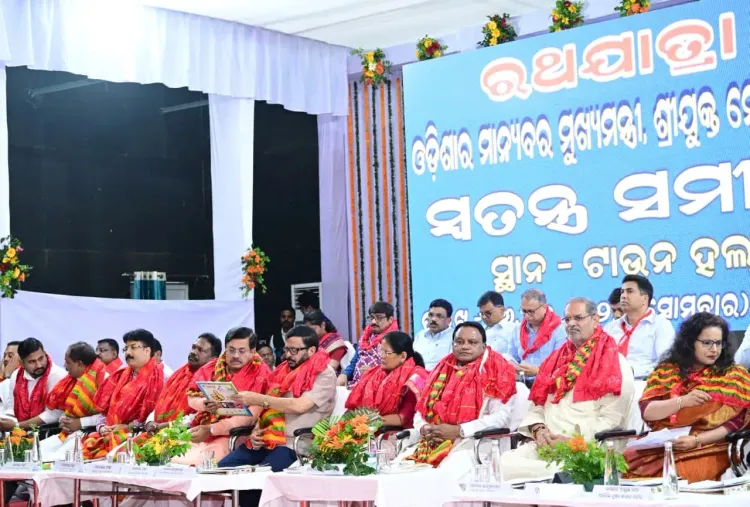 CM Majhi Reviews Rath Yatra 2026 Prep at Puri Meet
