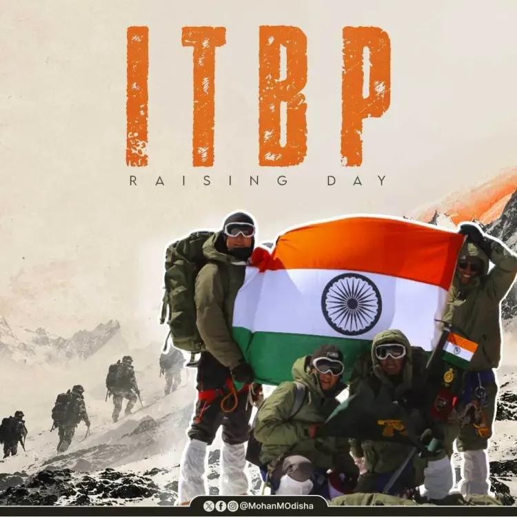 CM Majhi Salutes ITBP on 64th Raising Day