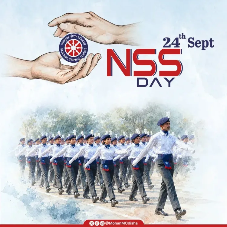 CM Majhi Salutes NSS Day, Calls Youth to Serve Odisha