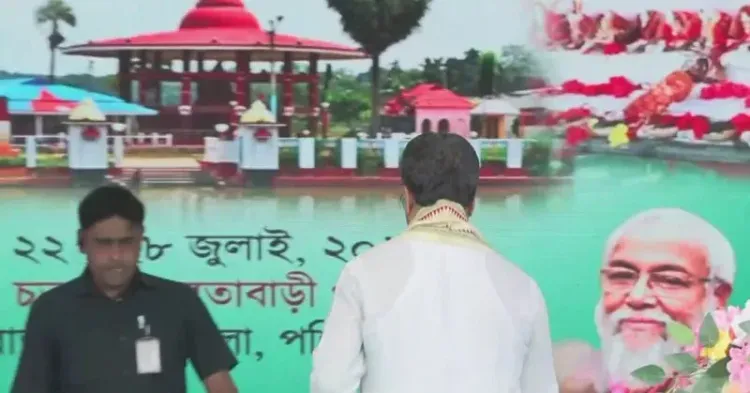 CM Manik Saha Addresses Public via X Broadcast