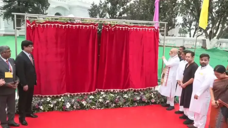CM Manik Saha: Amit Shah lays foundation of Taj Palace Hotel in Agartala