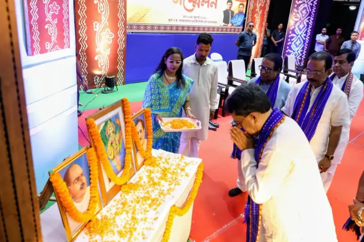 CM Manik Saha at SPM 125th Birth Anniversary Student Meet