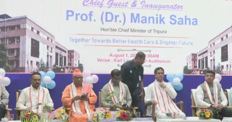 CM Manik Saha attends AGMC & GBP Hospital's 22nd Foundation Day