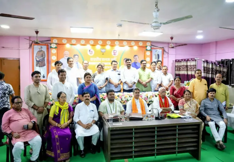 CM Manik Saha Chairs Key BJP Organisational Meet in Tripura