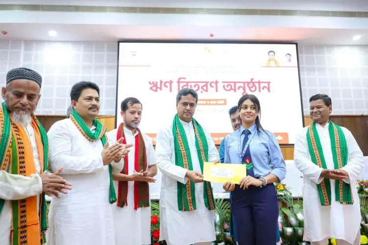 CM Manik Saha Distributes Minority Loans at Agartala Event