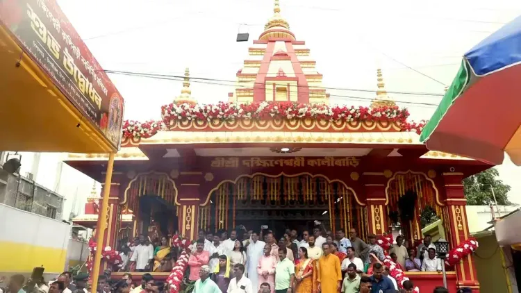 CM Manik Saha Hails Bishalgarh Kali Temple Renovation
