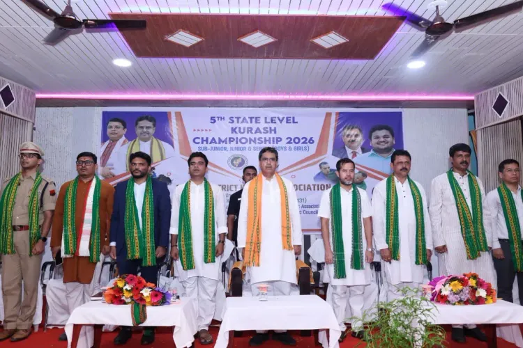 CM Manik Saha inaugurates 5th State-Level Kurash Championship in South Tripura